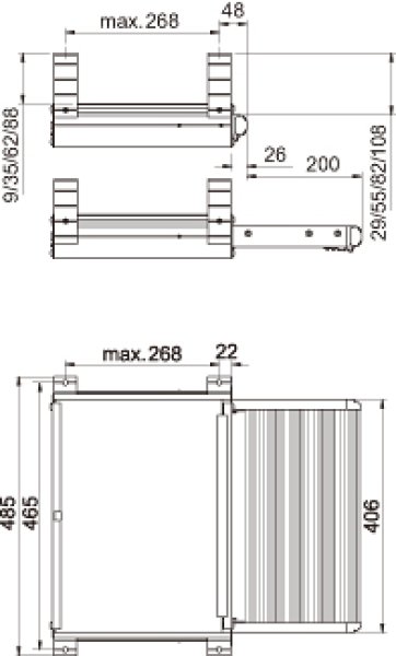 画像3: オムニステップ・マニュアル（手動タイプ）スライドアウト 400 (3)