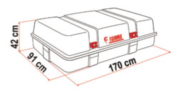 画像3: FIAMMA　ウルトラBOX　ルーフボックス (3)