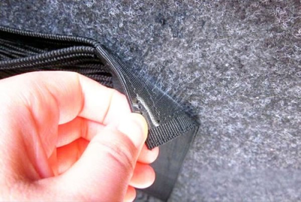 画像3: 壁面取付収納ネット　マジックテープ仕様 (3)