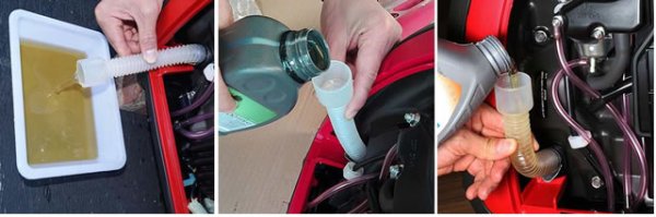 画像2: ホンダ 発電機 オイル交換用パイプ (2)