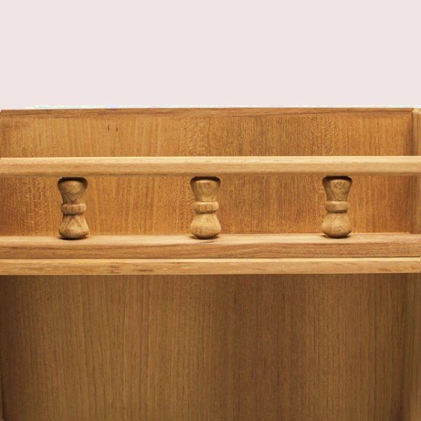 画像3: チークスパイスラック＆ペーパータオルホルダー (3)