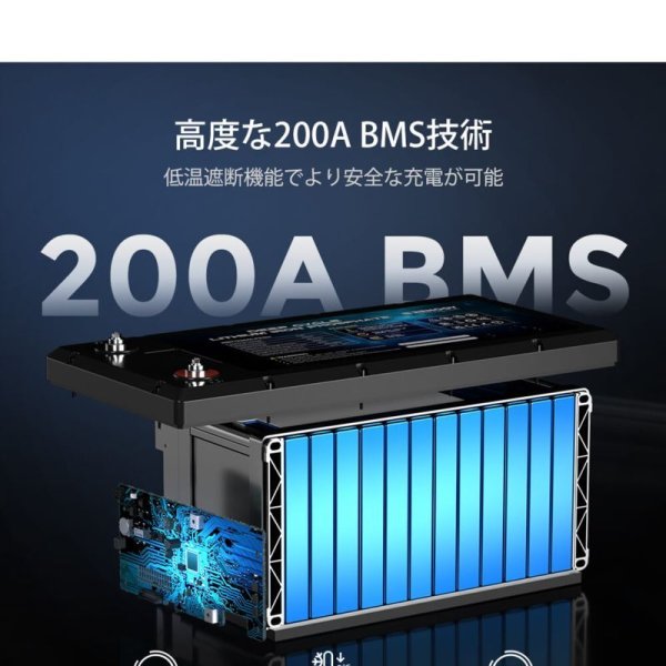 画像4: ヒート機能付き CORE LTシリーズ 12V 300AHリン酸鉄リチウムイオンバッテリー (4)