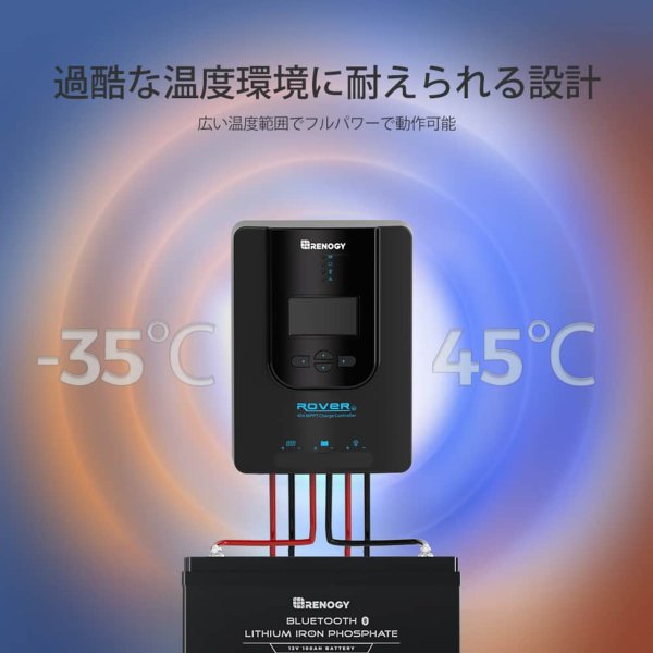 画像4: MPPT チャージコントローラー 40A ROVER LIシリーズ（新モデル） (4)