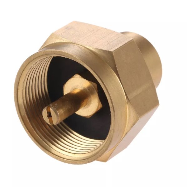 画像2: USプロパンスモールボンベ用 充填アダプター (2)