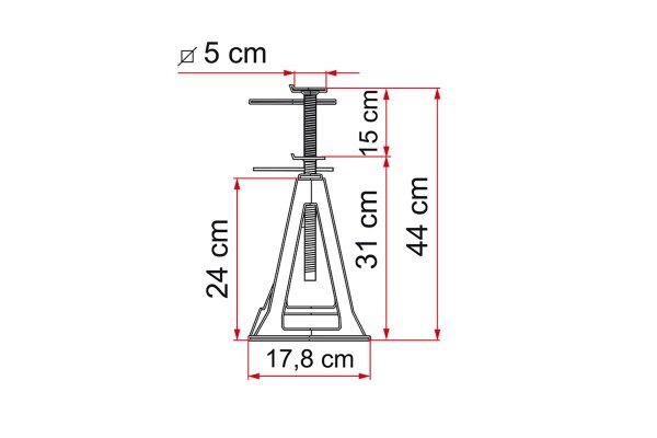画像2: FIAMMA　プラスチックジャッキ (2)
