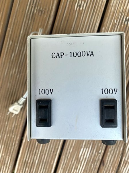 画像2: ダウントランス　120V → 100V (2)