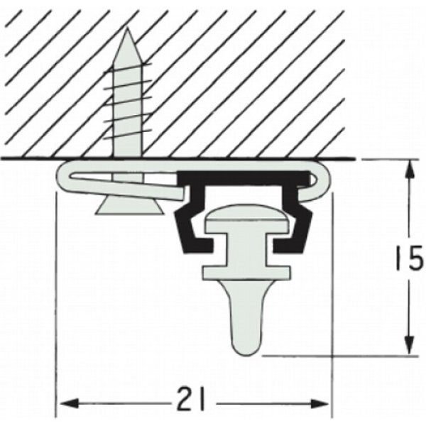 画像5: スリムカーテンレール (5)