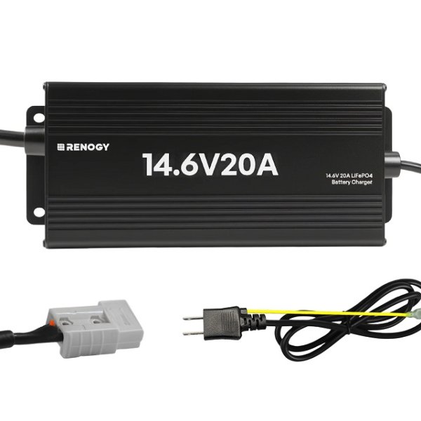画像2: 12V 20A AC-DC リン酸鉄リチウムイオンバッテリー専用充電器 (2)