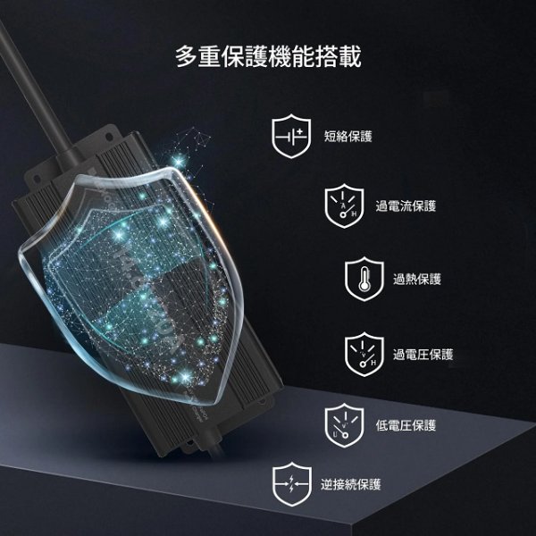 画像5: 12V 20A AC-DC リン酸鉄リチウムイオンバッテリー専用充電器 (5)