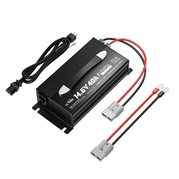画像1: LiTime 12V40A バッテリー充電器 (1)