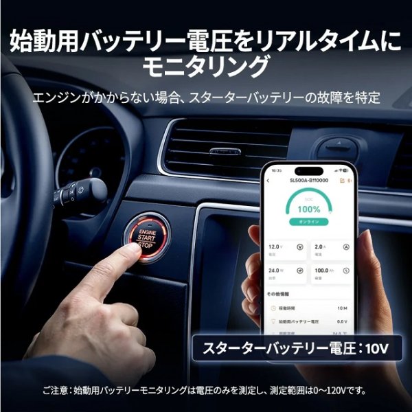 画像10: LiTime 500A スマートバッテリーモニター（シャント） Bluetooth対応 | オフグリッド用リアルタイム監視 (10)