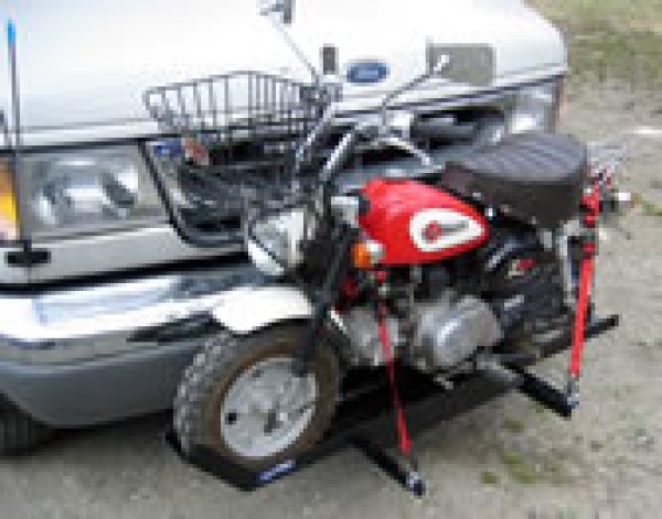 画像1: ミニバイクキャリア 　中古 (1)