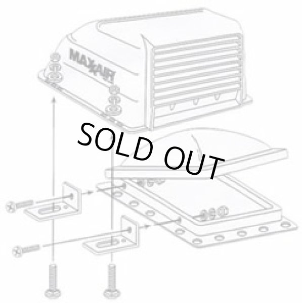 画像3: MaxxAir　ルーフベントカバー　スモーク (3)