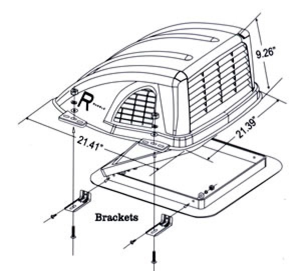 画像2: ベントカバー　ホワイト (2)
