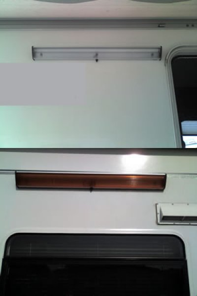 画像3: Thin-Lite　屋外用蛍光灯　30W アンバー＆クリアーレンズ付 (3)