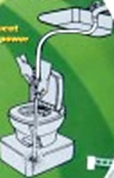 画像2: フレキシブル タンク スイベルリンサー用 蛇口ホースキット (2)