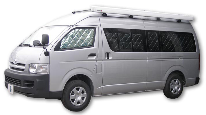 200系HIACE ハイルーフ用キャリアバー