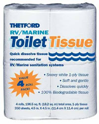 THETFORD　トイレットペーパー　シングル