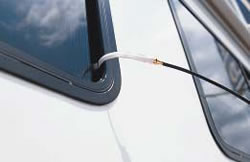 フラットケーブル tv uhf vhf fmアンテナなど用に